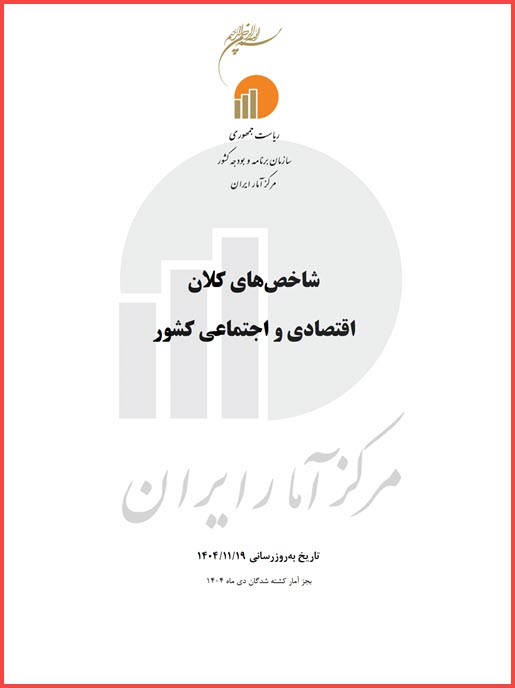 گزارش شاخص های کلان اقتصادی و اجتماعی - عملکرد اسفبار مسئولان!